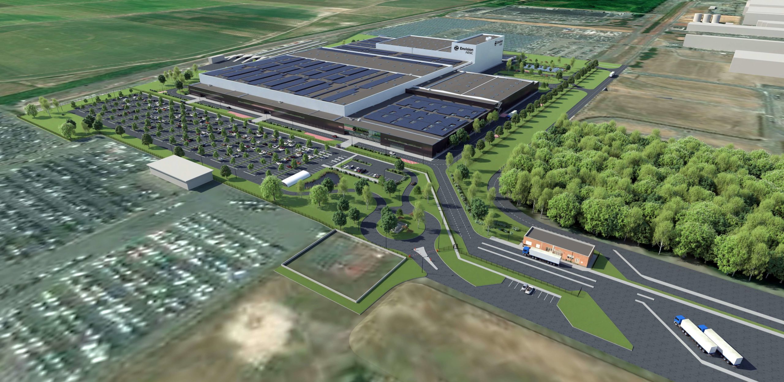 Construction d’une usine de production de batterie à Douai